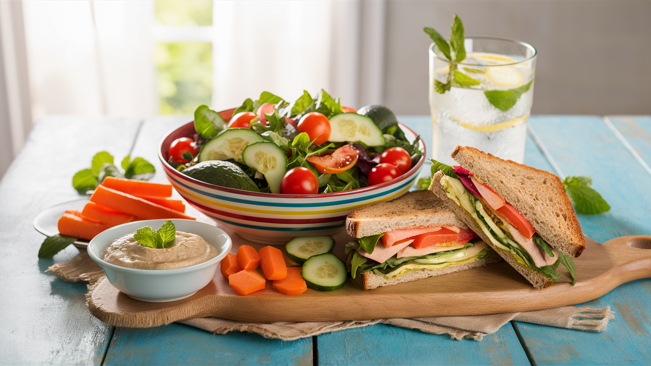 ontdek handige tips en recepten om een gezonde lunch thuis te maken. leer hoe je eenvoudig voedzame ingrediënten kunt combineren voor een lekkere en verantwoorde maaltijd.