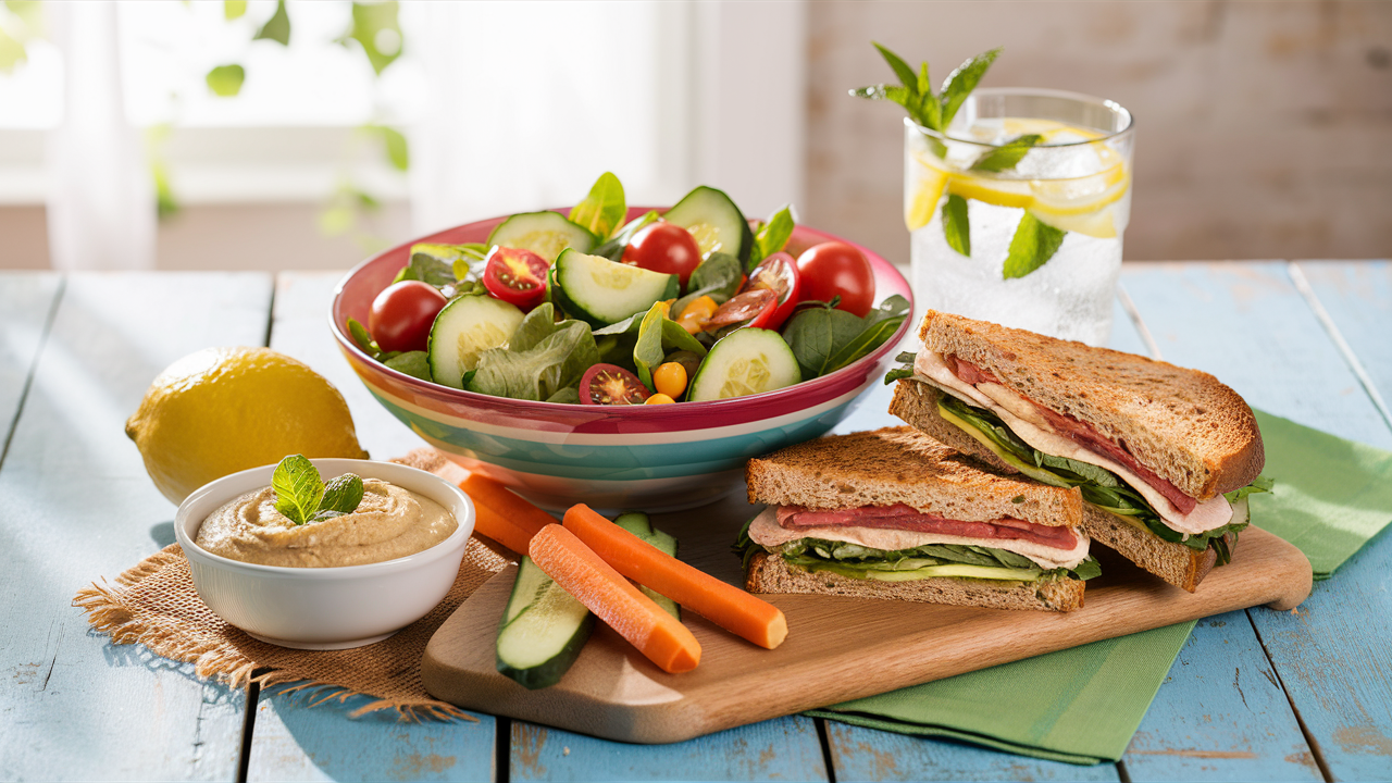 ontdek eenvoudige en heerlijke recepten voor een gezonde lunch thuis. leer tips en trucs om snel en voedzaam te koken, zodat je elke dag kunt genieten van een verantwoorde maaltijd.