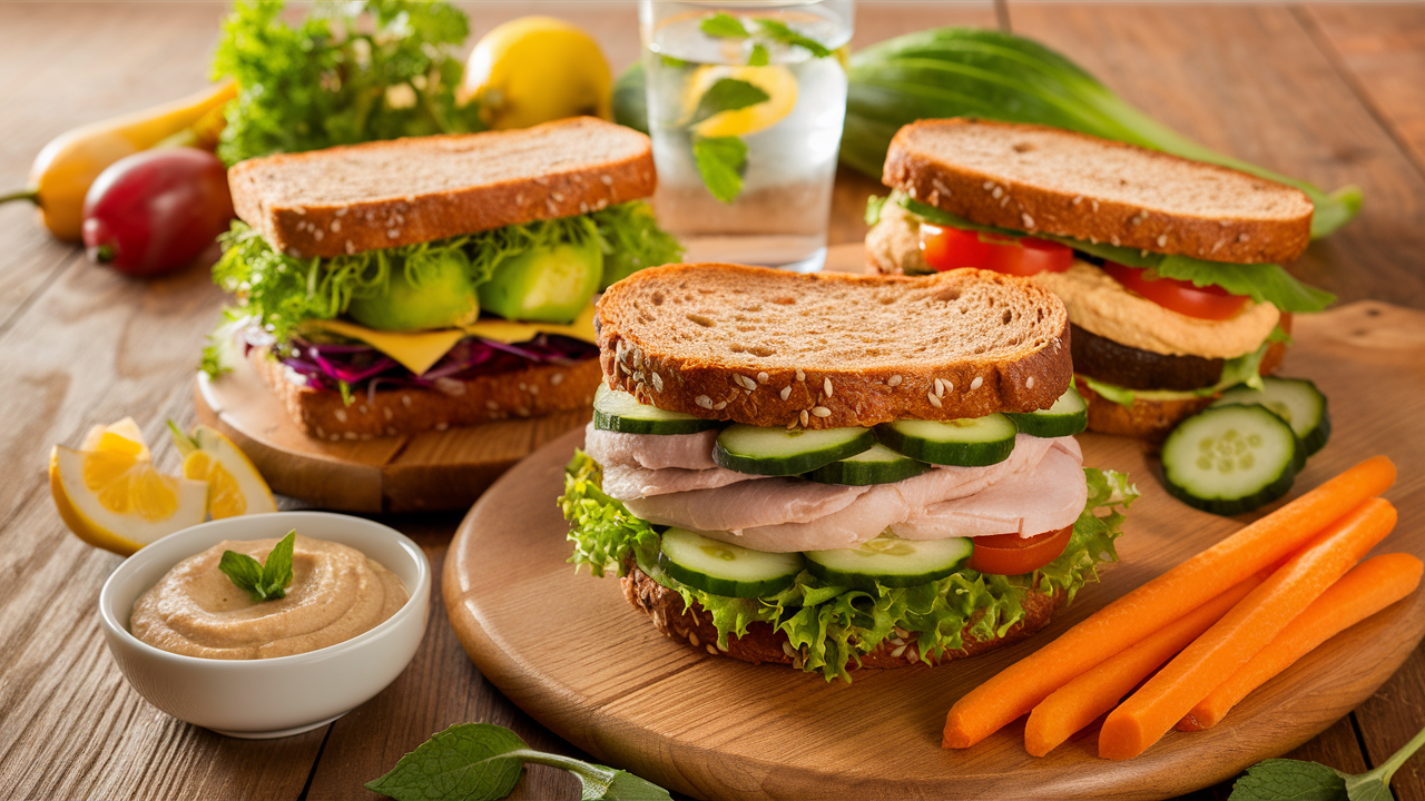 ontdek tips en recepten voor het maken van gezonde sandwiches voor de lunch. leer hoe je voedzame ingrediënten kunt combineren voor een heerlijke en verantwoorde maaltijd!