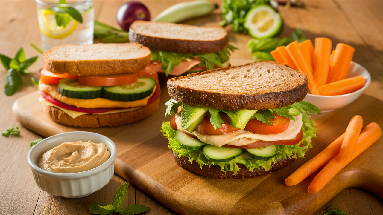 ontdek handige tips en recepten voor het maken van gezonde sandwiches voor de lunch. leer hoe je voedzame ingrediënten kunt combineren voor een smakelijke en verantwoorde maaltijd.