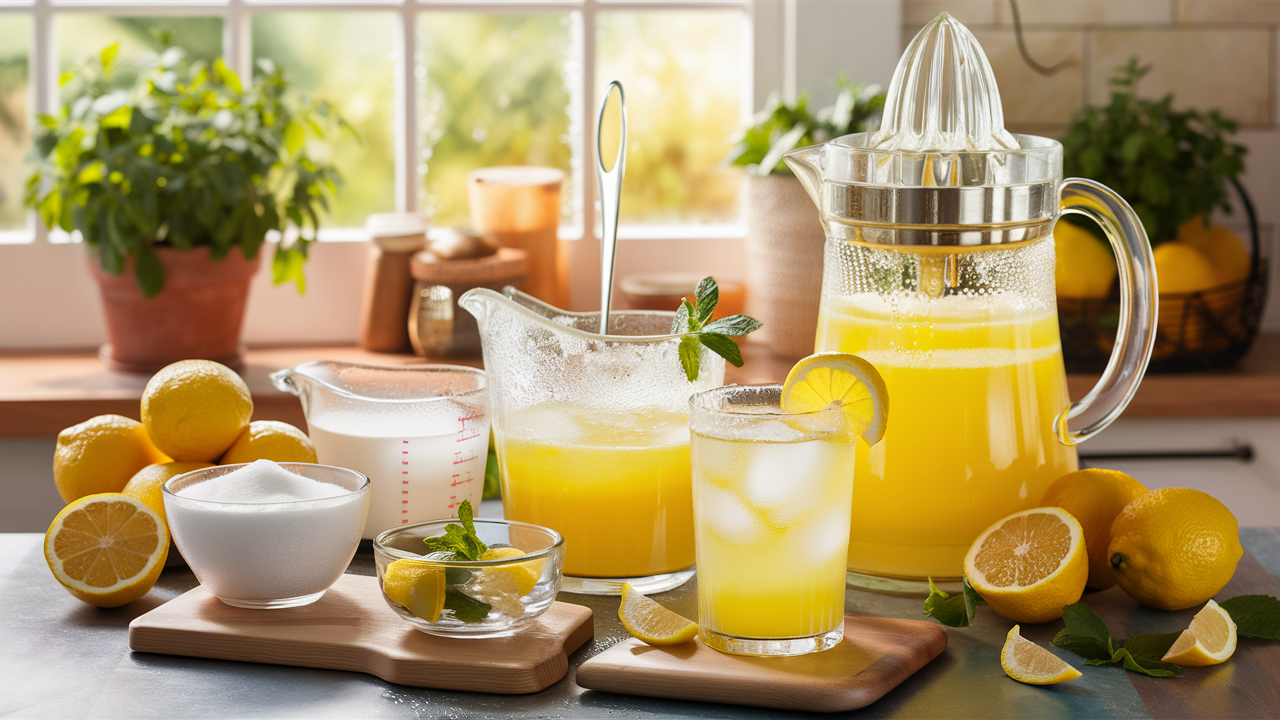 leer hoe je heerlijke, huisgemaakte limonade maakt met eenvoudige ingrediënten. volg onze stap-voor-stap gids voor een verfrissend drankje dat perfect is voor elke gelegenheid.