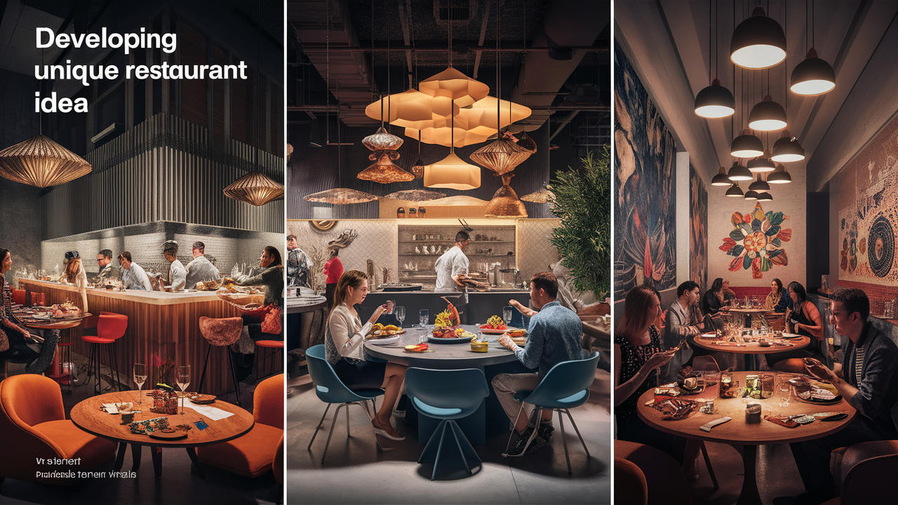 ontdek de stappen om een uniek restaurantconcept te ontwikkelen. leer hoe je innovatieve ideeën kunt combineren met de behoeften van je doelpubliek en een onvergetelijke eetervaring kunt creëren.