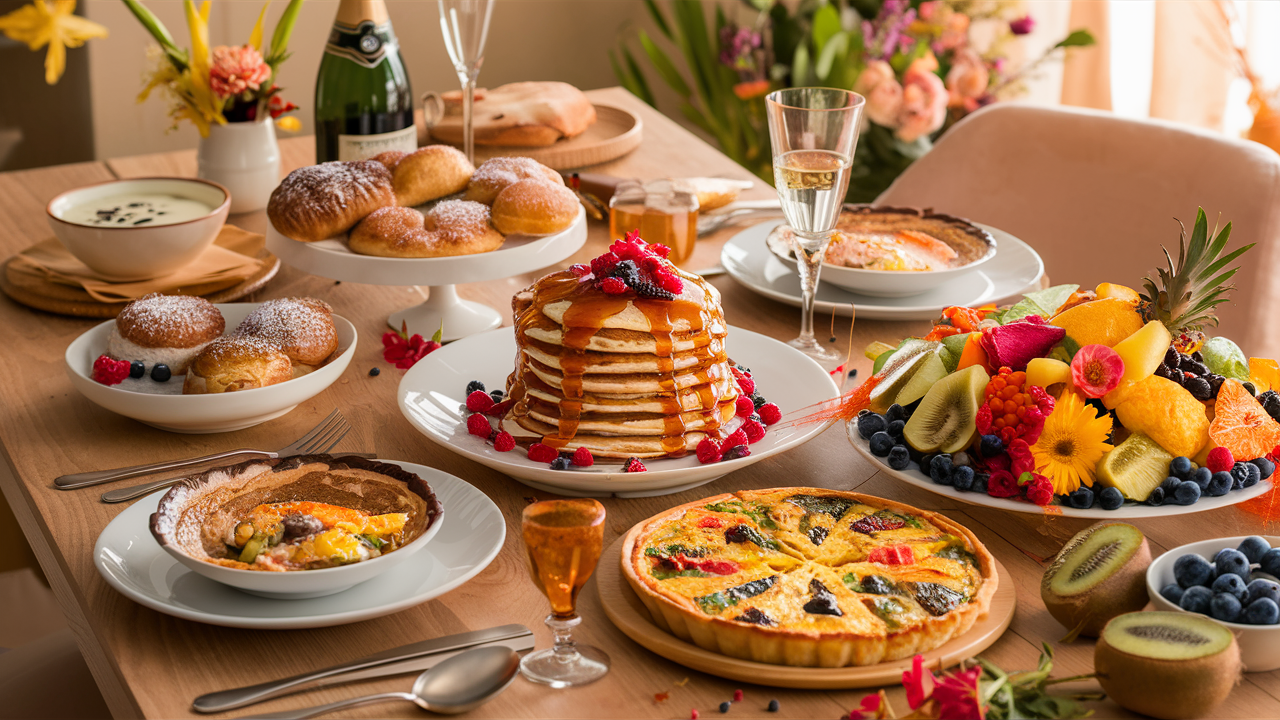 ontdek de beste gerechten voor een feestelijke brunch! van heerlijke quiches tot kleurrijke salades en decadente desserts, laat je inspireren om jouw brunch onvergetelijk te maken.