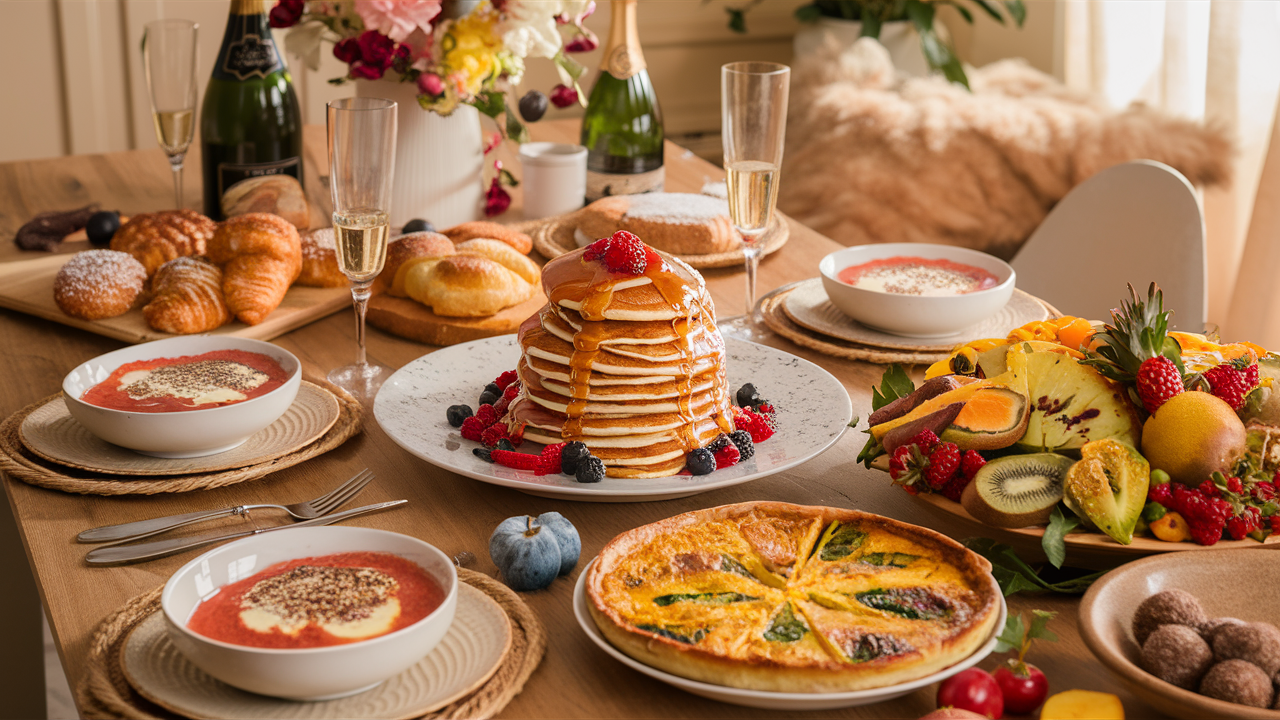 ontdek de beste gerechten voor een feestelijke brunch! van heerlijke quiches tot smakelijke muffins, laat je inspireren voor een onvergetelijke brunchervaring met vrienden en familie.