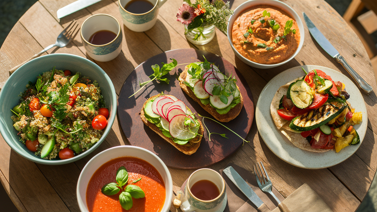 ontdek de beste recepten voor vegetarische lunches die voedzaam en gemakkelijk te bereiden zijn. van kleurrijke salades tot smakelijke wraps, laat je inspireren om elke lunch gezond en lekker te maken!