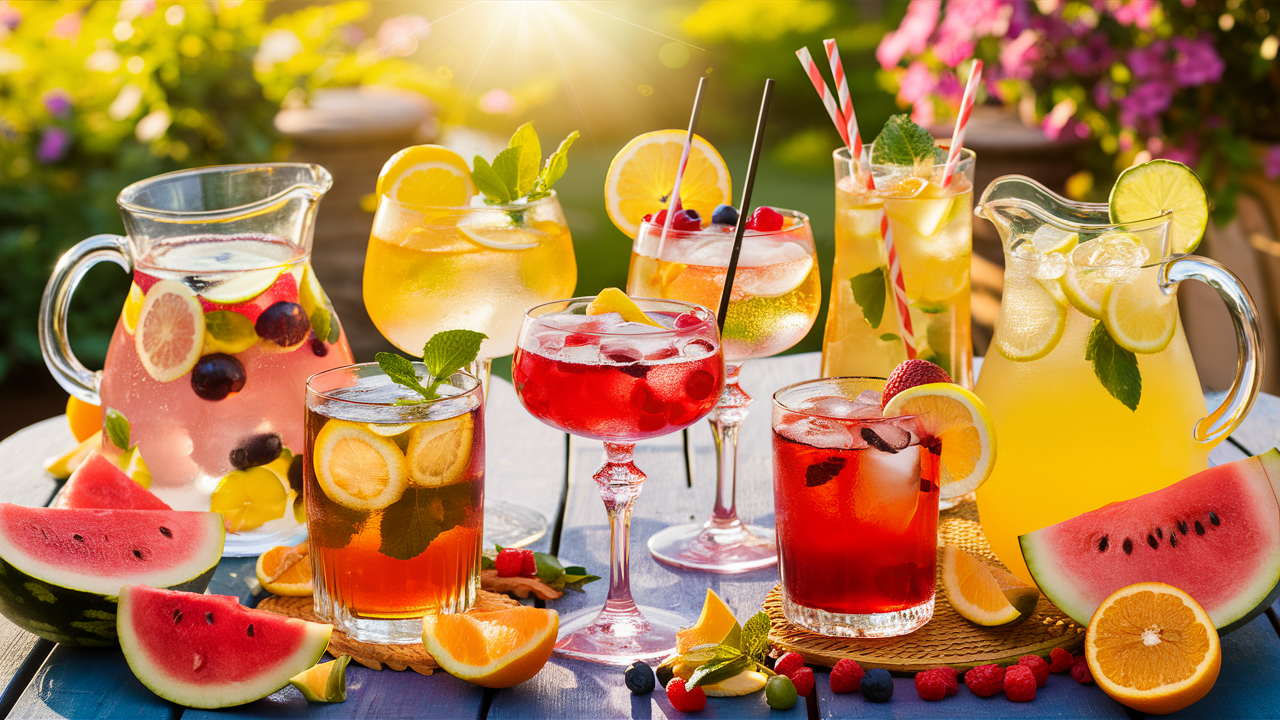 ontdek de beste drankjes voor een zomerse dag! van verfrissende cocktails tot fruitige mocktails, deze selectie houdt je koel en verfrist tijdens de warme dagen. perfect voor een dagje strand, een barbecue of gewoon op je terras.