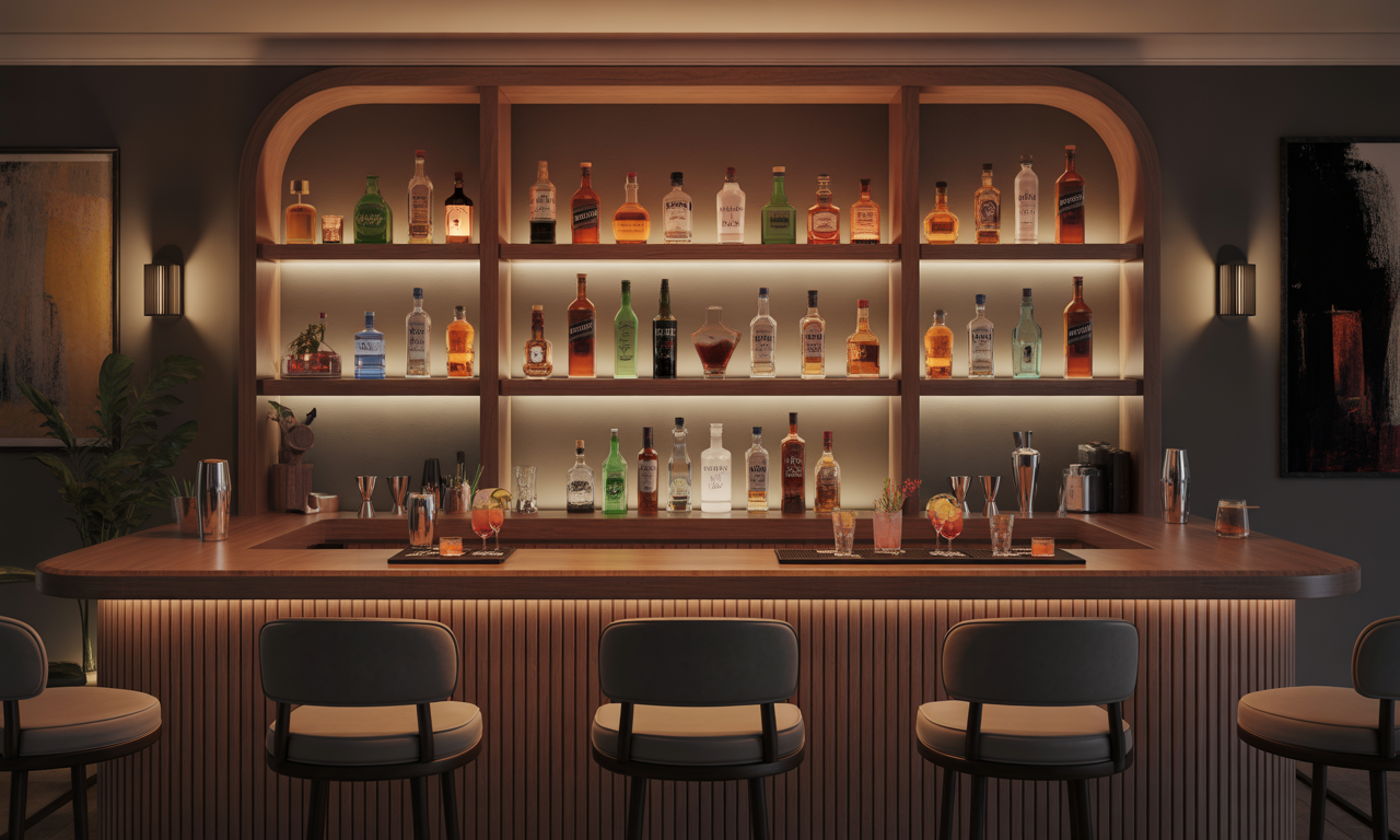ontdek praktische tips en creatieve ideeën om thuis je eigen bar in te richten. leer hoe je de perfecte sfeer creëert, welke benodigdheden je nodig hebt en hoe je je bar stijlvol en functioneel maakt voor elke gelegenheid.
