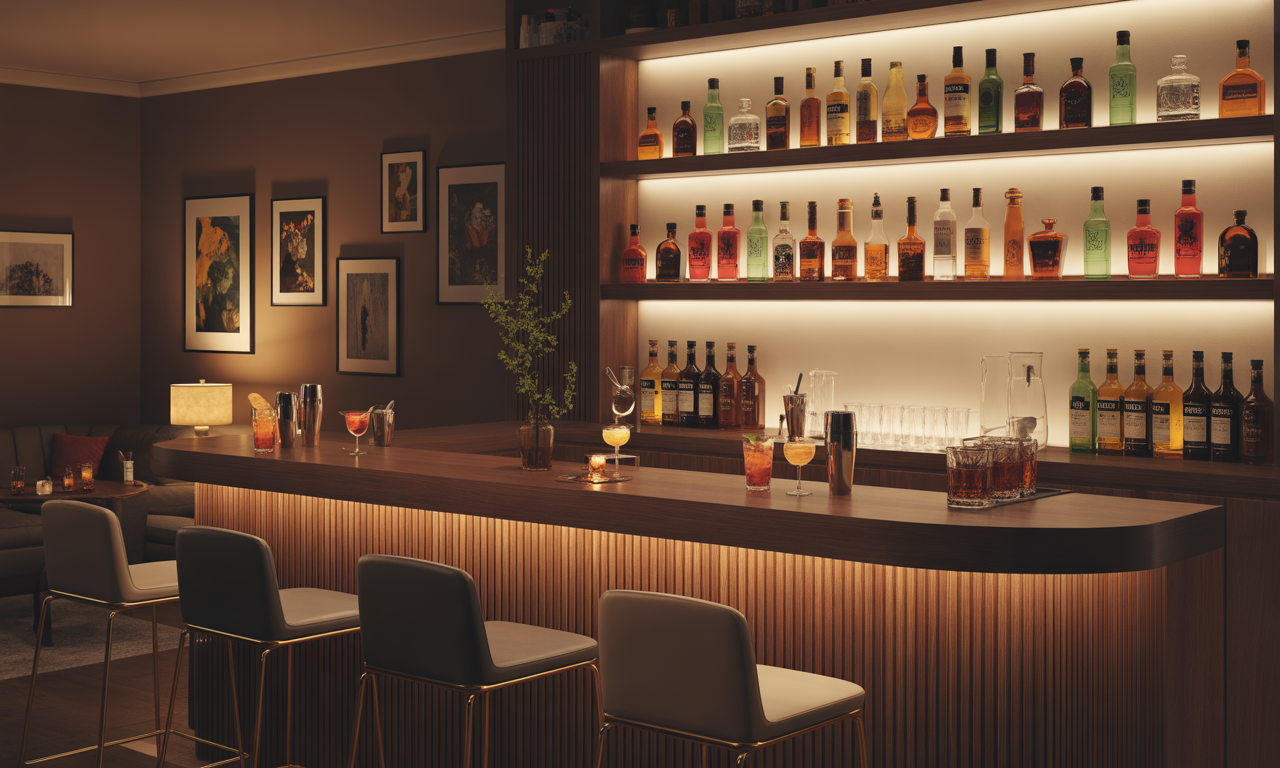 ontdek handige tips en inspiratie om zelf thuis een eigen bar in te richten. leer welke materialen je nodig hebt, hoe je de ruimte optimaal benut en geef jouw huisbar een persoonlijke touch!