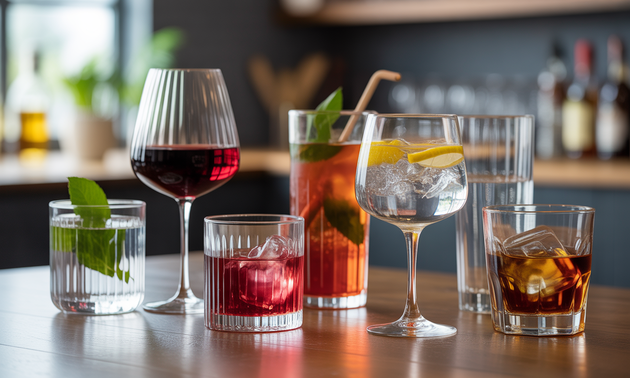 ontdek hoe je het perfecte glas kiest voor elk drankje. in deze gids leer je welke soorten glazen geschikt zijn voor wijn, bier, cocktails en frisdranken, zodat je smaak en presentatie optimaliseert.