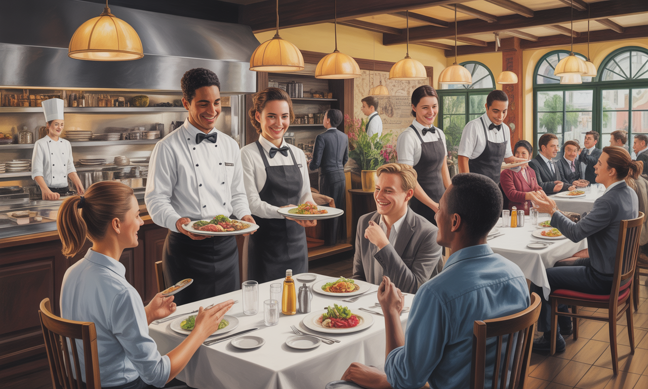 ontdek de belangrijkste basisprincipes van goede klantendienst in de horeca. leer hoe gastvrijheid, communicatie en professionaliteit bijdragen aan een uitstekende klantervaring in restaurants en cafés.