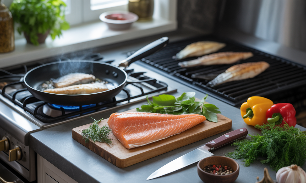 ontdek de beste manieren om vis te bereiden. leer handige tips en eenvoudige recepten om vis smakelijk en gezond te koken, bakken, grillen of stomen voor elke gelegenheid.