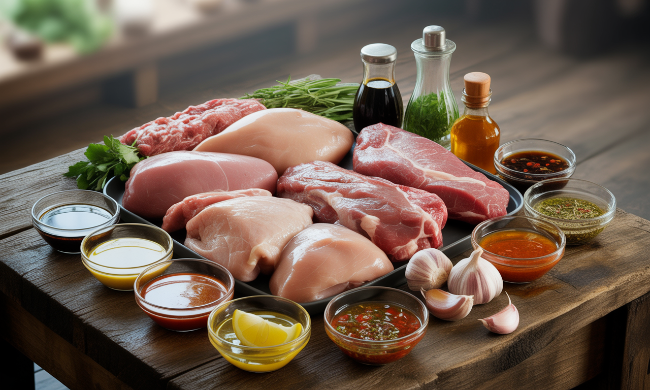 ontdek de beste manieren om vlees te marineren voor een heerlijke smaak en malsheid. lees onze tips en tricks voor perfecte marinades en geniet van sappig vlees bij elke maaltijd.