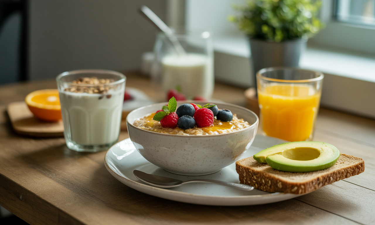 ontdek snelle en voedzame ontbijtideeën die perfect zijn voor drukke ochtenden. lees onze tips voor een gezond ontbijt boordevol energie en voedingsstoffen!